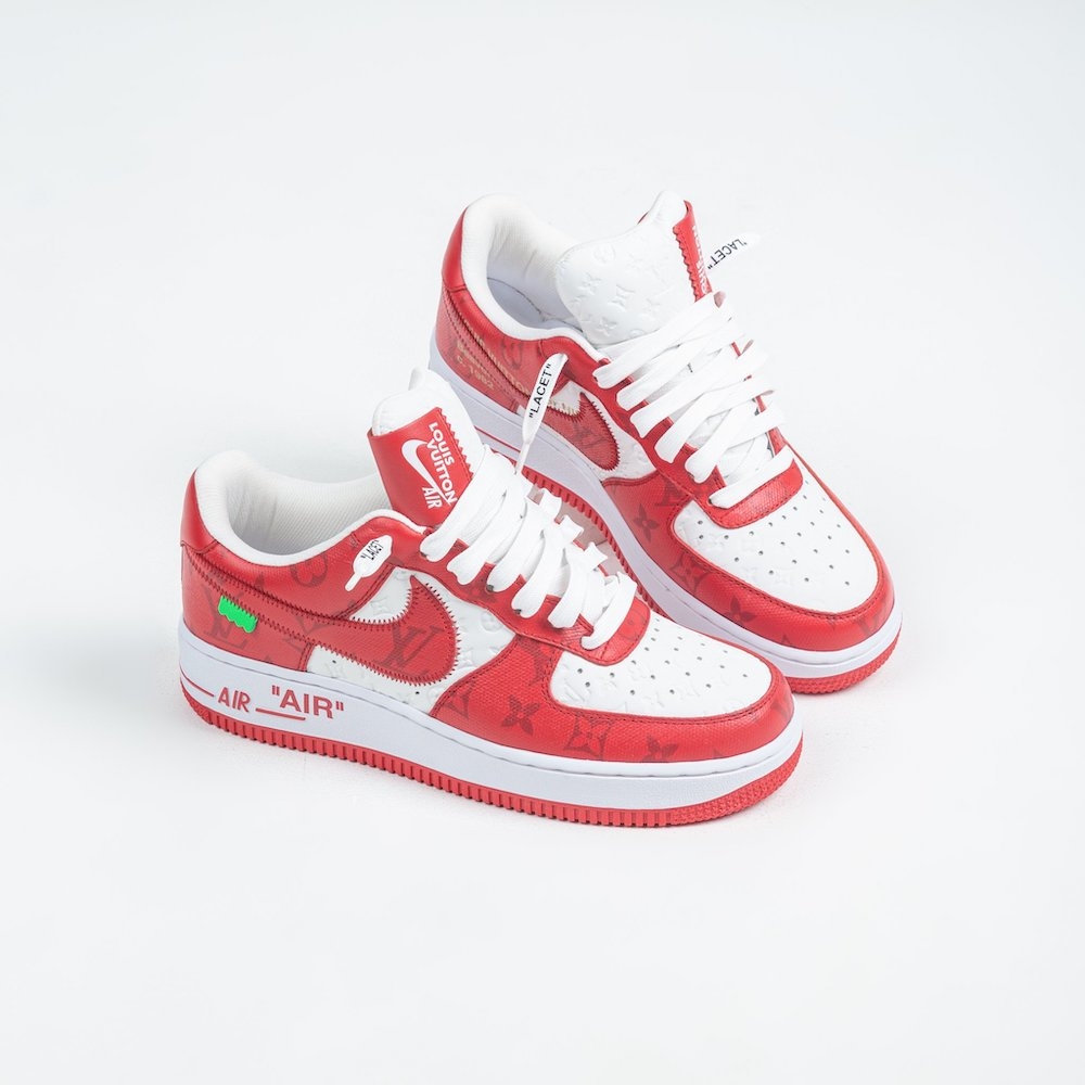 Giày Nike Air Force 1 Low x Louis Vuitton Metallic Gold #14 Giày Nike Air Force 1 Low x Louis Vuitton Metallic Gold